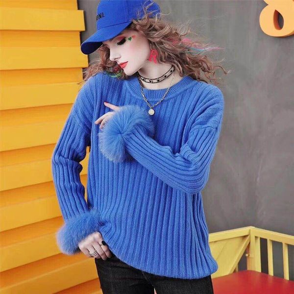 hoodie harajuku pullover oversize shirt pearly women's blouses with real-size lamb skin sleeve, Black
hoodie harajuku pullover oversize shirt pearly women's blouses with real-size lamb skin sleeve, Black