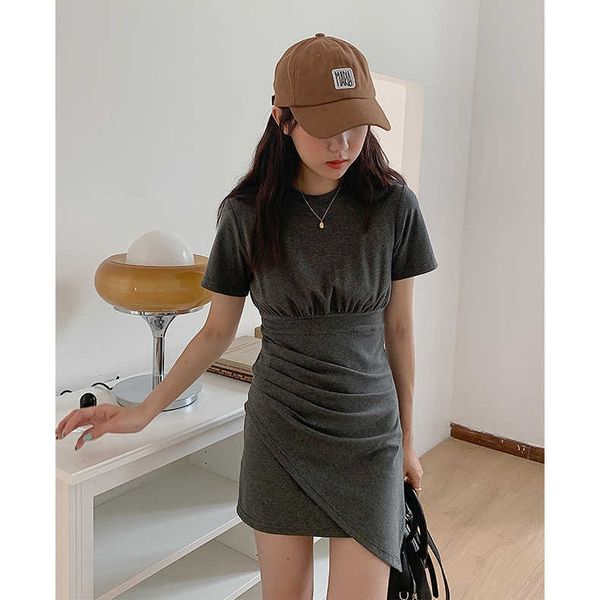 irregular gming drs short sleeve 2021 summer waist slim mid long skirt dn 199, Black;gray
irregular gming drs short sleeve 2021 summer waist slim mid long skirt dn 199, Black;gray