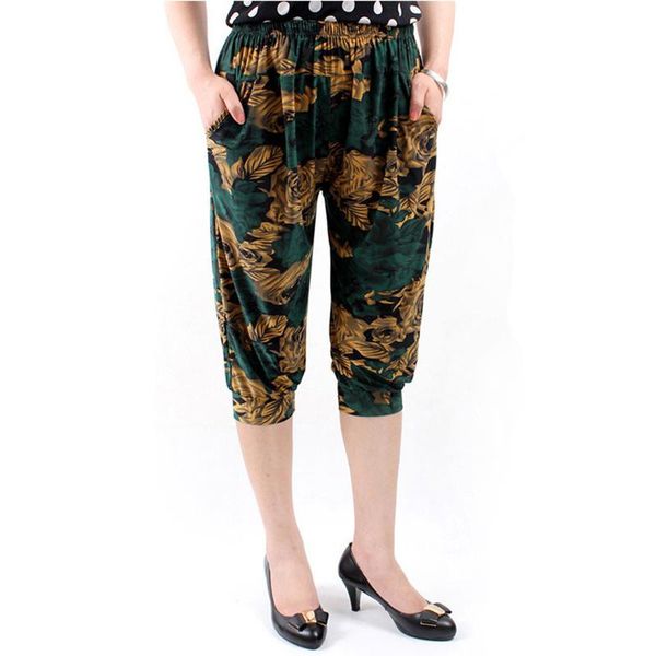 women's leggings for women middle aged casual harem pants elastic waist pockets loose trousers summer beach wear floral print, Black
women's leggings for women middle aged casual harem pants elastic waist pockets loose trousers summer beach wear floral print, Black