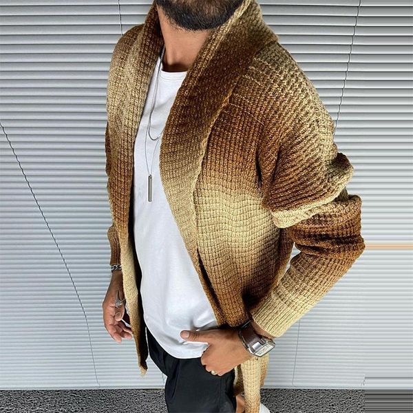 men's sweaters autumn mens long sleeve knitted sweater coat casual turn-down collar loose men outerwear fashion solid winter cardigan, White;black
men's sweaters autumn mens long sleeve knitted sweater coat casual turn-down collar loose men outerwear fashion solid winter cardigan, White;black