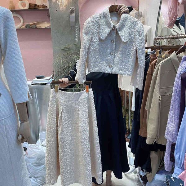 two piece dress cardigan coat female temperament, set of two pieces with mermaid skirt + line a, spring and autumn, bw01, White
two piece dress cardigan coat female temperament, set of two pieces with mermaid skirt + line a, spring and autumn, bw01, White