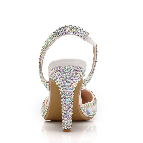 sandals 10cm women sandals thin heels pointed toe sier rhinestone wedding bridals shoes party eveing pumps, Black
sandals 10cm women sandals thin heels pointed toe sier rhinestone wedding bridals shoes party eveing pumps, Black