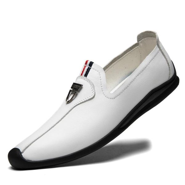 genuine leather lofers for men optional punch or non-punch upper casual male shoes have metal decoration driver dress, Black
genuine leather lofers for men optional punch or non-punch upper casual male shoes have metal decoration driver dress, Black