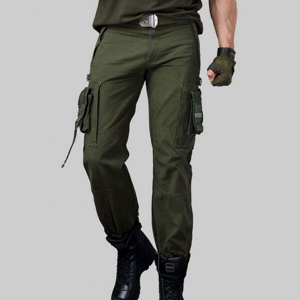 cargr pants 2021 men's army tactical work many pocket combat outdoor style men straight cotton leisure trous, Black
cargr pants 2021 men's army tactical work many pocket combat outdoor style men straight cotton leisure trous, Black