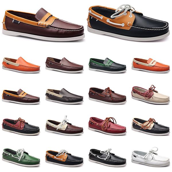 womens sneakers sailing shoe mens casual leather shoes black white red green orange brown outdoor trainers size 38-45 eighty two
womens sneakers sailing shoe mens casual leather shoes black white red green orange brown outdoor trainers size 38-45 eighty two