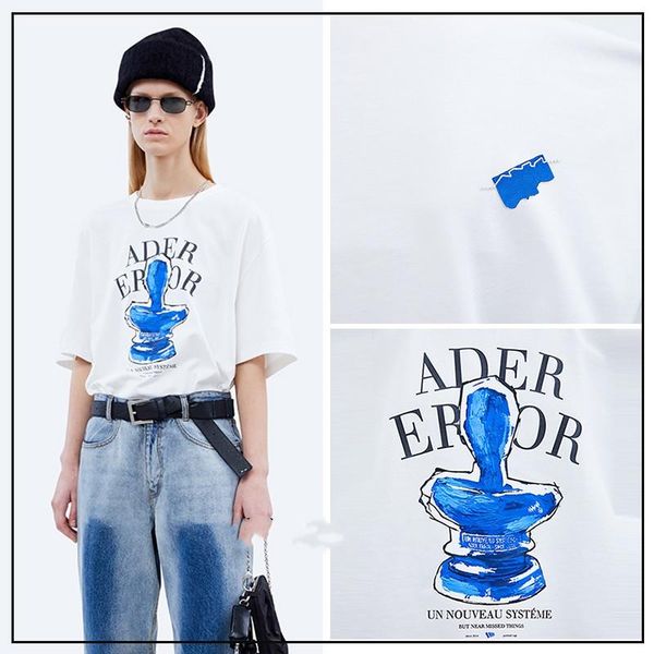 men's t-shirts sculpture print ader error fashion t shirt men 1:1 oversized adererror t-shirt women tee clothing, White;black
men's t-shirts sculpture print ader error fashion t shirt men 1:1 oversized adererror t-shirt women tee clothing, White;black