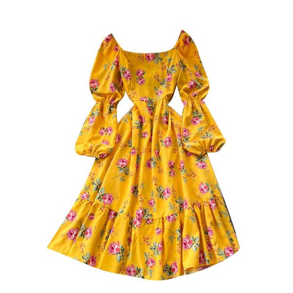 casual dresses yizzhoy spring autumn bohemian vacation dress women french floral elegant square collar puff sleeve a-line, Black;gray
casual dresses yizzhoy spring autumn bohemian vacation dress women french floral elegant square collar puff sleeve a-line, Black;gray