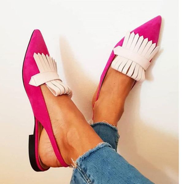 sandals tassel slippers women low heels 2021 fashion female shoes pointed toe slides comfort ladies flats woman plus size 43, Black
sandals tassel slippers women low heels 2021 fashion female shoes pointed toe slides comfort ladies flats woman plus size 43, Black