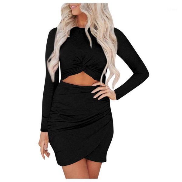 casual dresses women's autumn printed long-sleeved low-cut dress crop cross slim twists vestidos mujer verano 2021, Black;gray
casual dresses women's autumn printed long-sleeved low-cut dress crop cross slim twists vestidos mujer verano 2021, Black;gray
