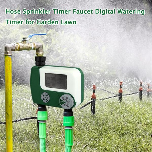 outdoor garden irrigation controller double port solenoid valve timer automatic watering device supplies equipments
outdoor garden irrigation controller double port solenoid valve timer automatic watering device supplies equipments