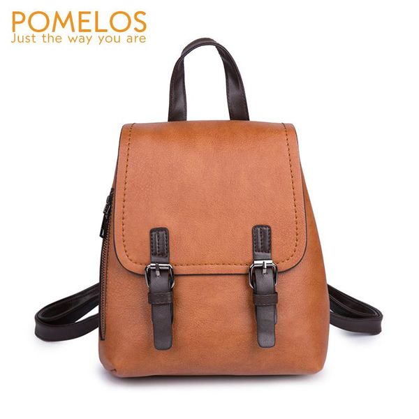 outdoor bags pomelos backpack women school for teenage girls small vintage ladies female pu leather bagpack
outdoor bags pomelos backpack women school for teenage girls small vintage ladies female pu leather bagpack