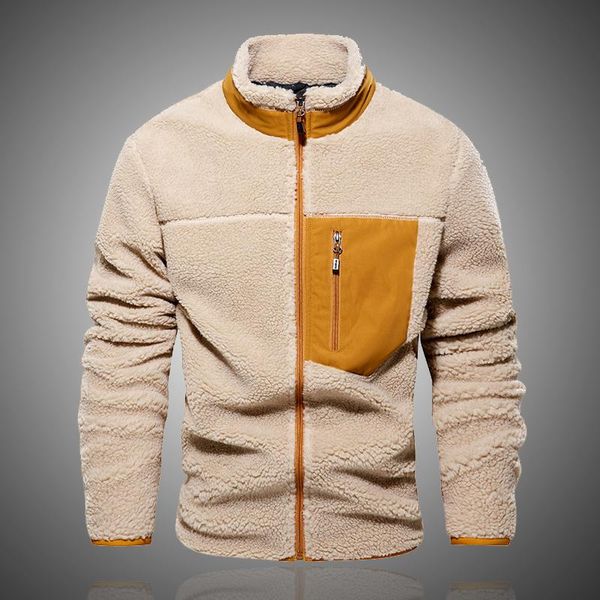men's jackets sherpa jacket men fleece streetwear fashion trends winter coats thick warm coat military bomber clothes, Black;brown
men's jackets sherpa jacket men fleece streetwear fashion trends winter coats thick warm coat military bomber clothes, Black;brown