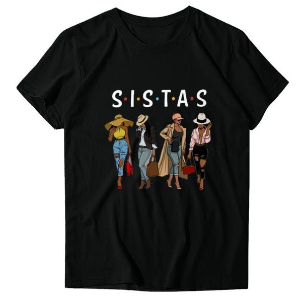 summer girls' day womens t-shirt female fashion letter sistas o-neck loose printing short sleeve plus size t-shirts clothes women', White
summer girls' day womens t-shirt female fashion letter sistas o-neck loose printing short sleeve plus size t-shirts clothes women', White
