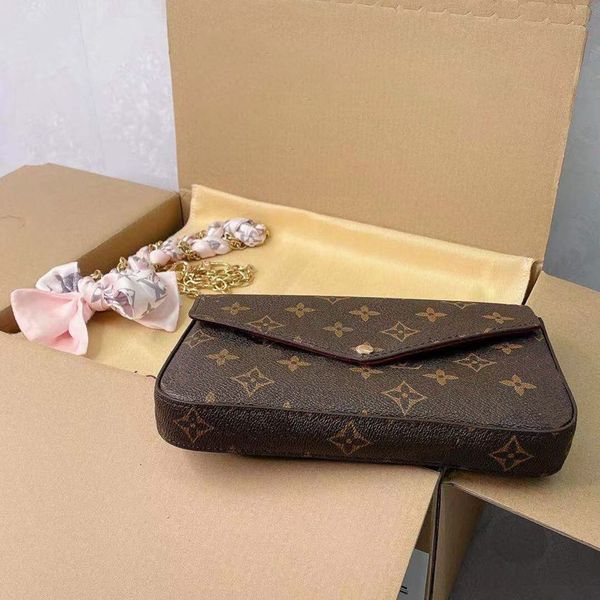 2021 Luxury Designers Fashion Chain Bags High quality Women Classic Brown Cross Body Totes handbags hobo purses lady shoulder channel tote bag 01, #6
2021 Luxury Designers Fashion Chain Bags High quality Women Classic Brown Cross Body Totes handbags hobo purses lady shoulder channel tote bag 01, #6