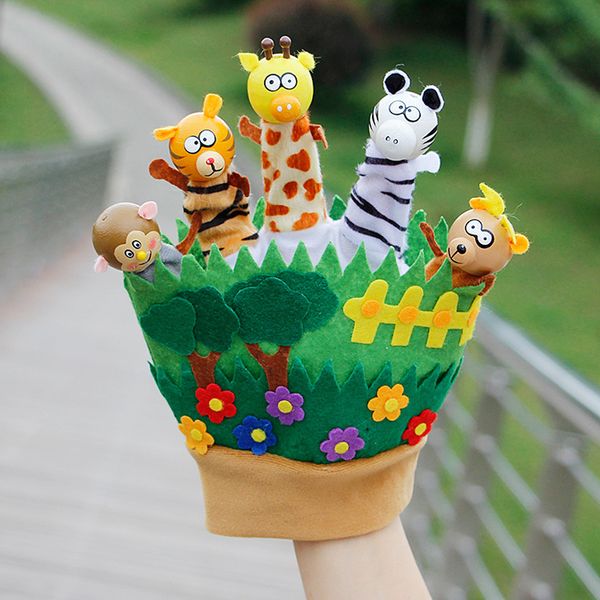 Children Animal Cartoon Hand Puppets Finger Puppets for Kids Baby Animals Gloves Dolls Toys Bedtime Stories fantoche Family Game
Children Animal Cartoon Hand Puppets Finger Puppets for Kids Baby Animals Gloves Dolls Toys Bedtime Stories fantoche Family Game