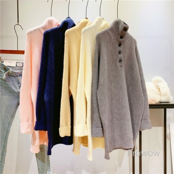 knits up turtle neck long women lazy oaf vintage pullover sweater sueter mujer, White
knits up turtle neck long women lazy oaf vintage pullover sweater sueter mujer, White