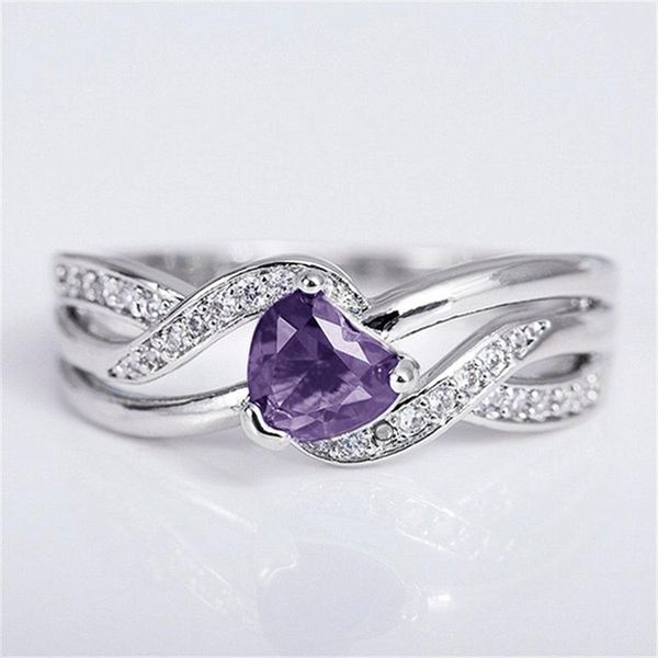 wedding rings selling geometric shape inlaid purple love heart zircon ring fashion ladies crystal whole sale, Slivery;golden
wedding rings selling geometric shape inlaid purple love heart zircon ring fashion ladies crystal whole sale, Slivery;golden