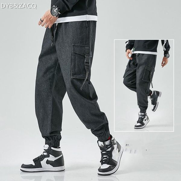men's jeans dyb&zacq hip hop cargo pants men fashion casual harem joggers trousers streetwear denim plus size -8xl, Blue
men's jeans dyb&zacq hip hop cargo pants men fashion casual harem joggers trousers streetwear denim plus size -8xl, Blue