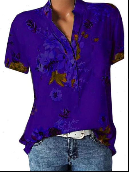 women blouses blouse fashion printed woman shirt casual wild short sleeve drop, White
women blouses blouse fashion printed woman shirt casual wild short sleeve drop, White