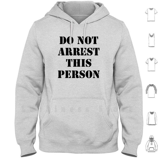 do not arrest this person hoodies long sleeve jail prison cops gangsta funny joke dumb stupid humor lmao men's & sweatshirts, Black
do not arrest this person hoodies long sleeve jail prison cops gangsta funny joke dumb stupid humor lmao men's & sweatshirts, Black