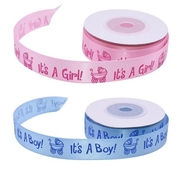 party decoration 1 roll 10yards it is a boy girl printed ribbon baby shower christening satin gift packing diy crafts christmas ribbons
party decoration 1 roll 10yards it is a boy girl printed ribbon baby shower christening satin gift packing diy crafts christmas ribbons