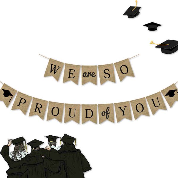 1 set we so proud you graduation season hanging streamer party mabula banner bachelor banners picture props
1 set we so proud you graduation season hanging streamer party mabula banner bachelor banners picture props