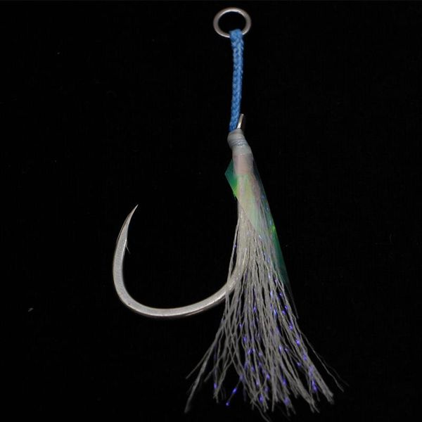 fishing assist hooks boat sea 3x jigging hook glow silk lure fishhook carbon pe line single
fishing assist hooks boat sea 3x jigging hook glow silk lure fishhook carbon pe line single