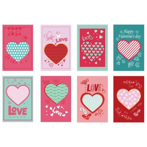 greeting cards 8pcs exquisite romantic fashion gift valentine's day for lovers
greeting cards 8pcs exquisite romantic fashion gift valentine's day for lovers