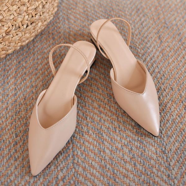 sandals women's pointed toes chunky heels slingback shoes summer vintage woman lady female slippers, Black
sandals women's pointed toes chunky heels slingback shoes summer vintage woman lady female slippers, Black