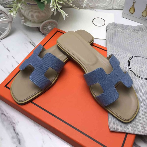 slippers 2021 spring and summer new h slippers denim blue girl net red fairy versatile flat bottomed beach one word cool slippers zly, Black
slippers 2021 spring and summer new h slippers denim blue girl net red fairy versatile flat bottomed beach one word cool slippers zly, Black