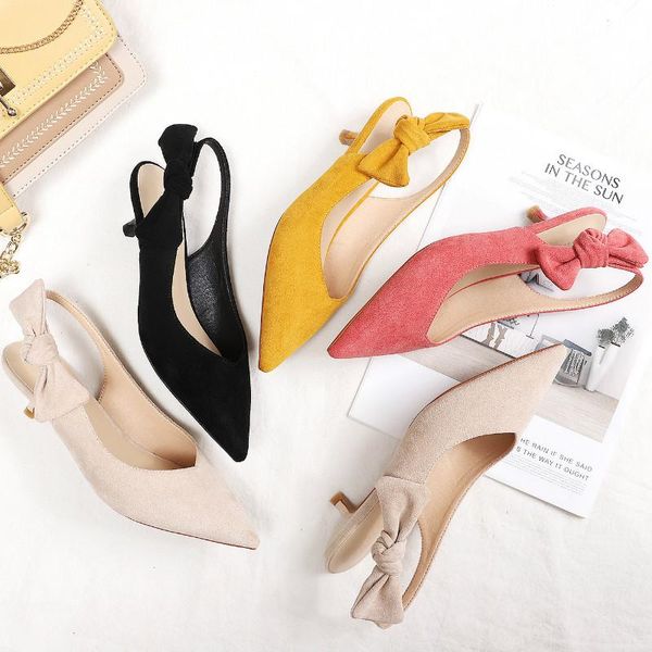 dress shoes 2021 spring woman slingbacks small thin high heels point toe butterfly-knot solid slip ons pumps women wedding, Black
dress shoes 2021 spring woman slingbacks small thin high heels point toe butterfly-knot solid slip ons pumps women wedding, Black