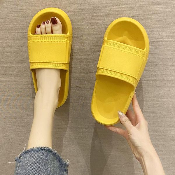 slippers 2021 for women's summer wear fashion simple solid color flops with thick soles beach flat sandals, Black
slippers 2021 for women's summer wear fashion simple solid color flops with thick soles beach flat sandals, Black