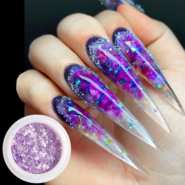 nail glitter diy design manicure mirror neon pigment sequin accessories 1g shiny mermaid opal powder aurora yuki flakes, Silver;gold
nail glitter diy design manicure mirror neon pigment sequin accessories 1g shiny mermaid opal powder aurora yuki flakes, Silver;gold