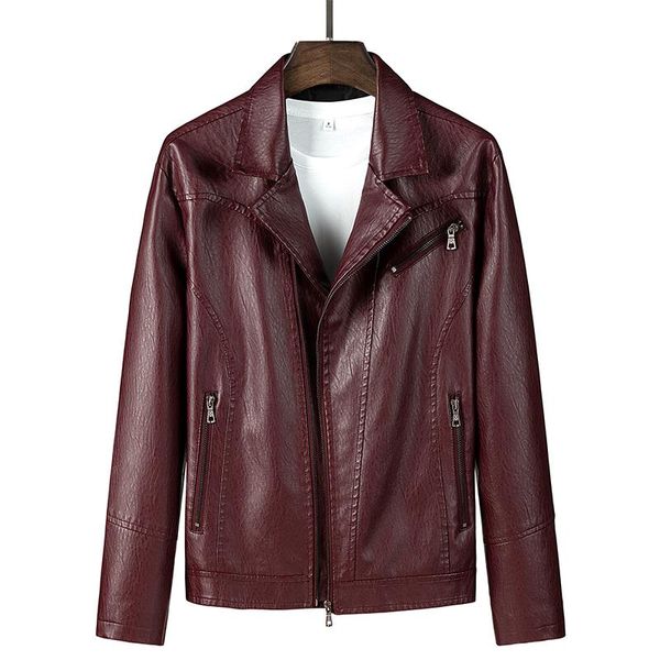 men's jackets mens motorcycle jacket 2021 autumn winter men pu leather casual embroidery biker bomber coat zipper fleece overcoat, Black;brown
men's jackets mens motorcycle jacket 2021 autumn winter men pu leather casual embroidery biker bomber coat zipper fleece overcoat, Black;brown