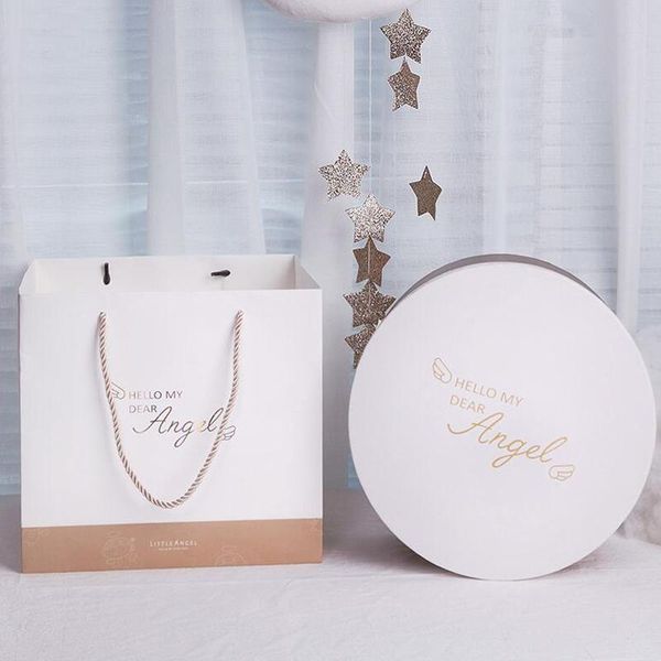 gift wrap high-end baby box white bronzing angel wings letters large birthday party born candy shoes cloth toy paper
gift wrap high-end baby box white bronzing angel wings letters large birthday party born candy shoes cloth toy paper