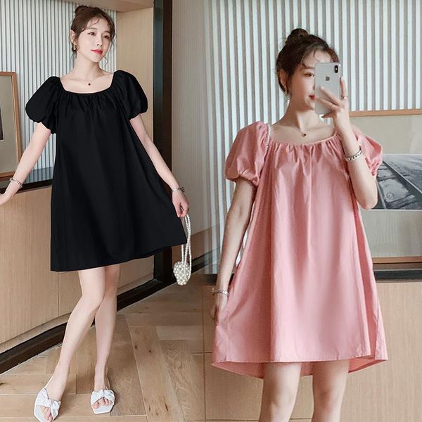 maternity dresses 24492# dress summer short sleeves loose fashion plus size midi slimming pregnant women, White
maternity dresses 24492# dress summer short sleeves loose fashion plus size midi slimming pregnant women, White