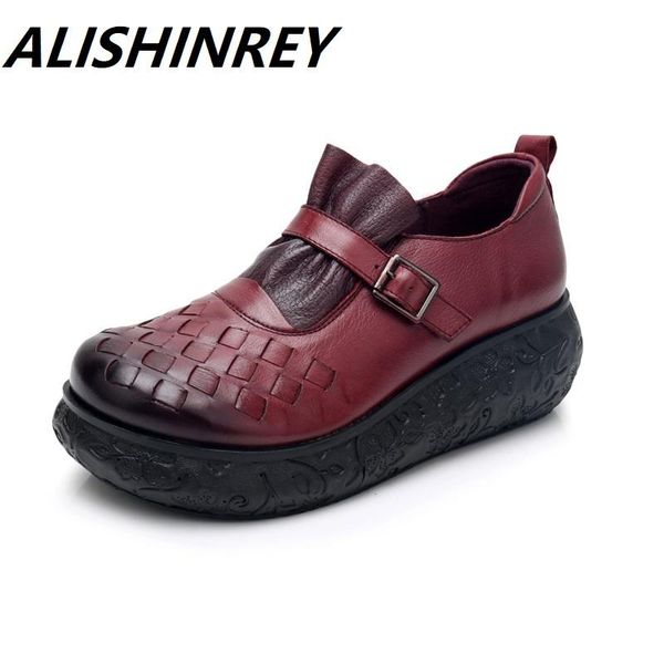 dress shoes 2021 spring women high heel platform wedges pumps genuine leather handmade thick bottom vintage casual, Black
dress shoes 2021 spring women high heel platform wedges pumps genuine leather handmade thick bottom vintage casual, Black