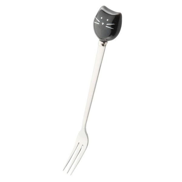 pc ceramic and stainless steel small forks cartoon kitty dessert fruit (black kitty)
pc ceramic and stainless steel small forks cartoon kitty dessert fruit (black kitty)