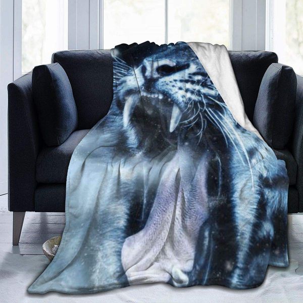 tiger with open mouth throw blanket cozy warm,thick velvet blanket for couch bed living room s 50"x40"
tiger with open mouth throw blanket cozy warm,thick velvet blanket for couch bed living room s 50"x40"