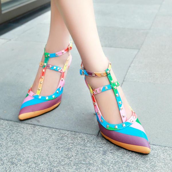 sandals fashion women's 2021 pointed toe summer shoes for women colorful ladies high heels woman plus size 44, Black
sandals fashion women's 2021 pointed toe summer shoes for women colorful ladies high heels woman plus size 44, Black
