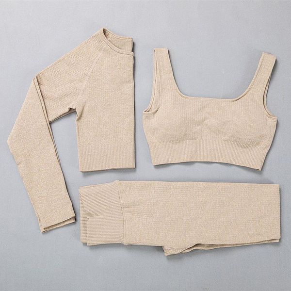 yoga outfit fitness set women's sportswear workout clothes athletic wear sports gym legging seamless bra crop long sleeve suit
yoga outfit fitness set women's sportswear workout clothes athletic wear sports gym legging seamless bra crop long sleeve suit