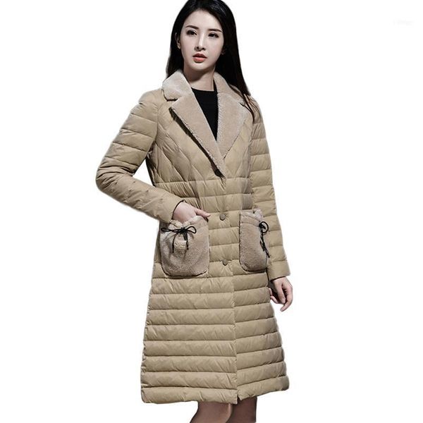 women's down & parkas 2021 winter ultra light duck jacket women long coat warm female clothes fur collar outerwear nw9741, Black
women's down & parkas 2021 winter ultra light duck jacket women long coat warm female clothes fur collar outerwear nw9741, Black