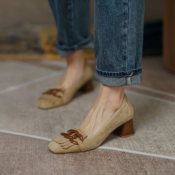 dress shoes french stylish women suede winter pumps warm lambwool inside 5cm high heels stilettos buckle chains shallow chaussure femmes, Black 
dress shoes french stylish women suede winter pumps warm lambwool inside 5cm high heels stilettos buckle chains shallow chaussure femmes, Black