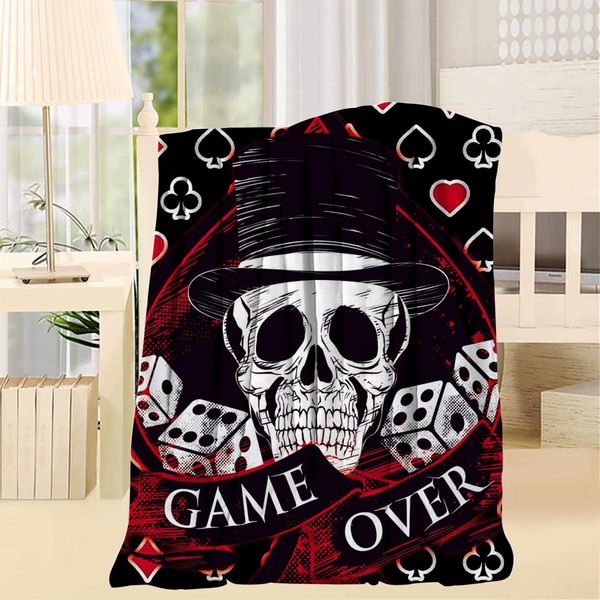 halloween poker skull 3d print artwork blanket throw/twin breathable lightweight super soft microfiber blanket for couch bed
halloween poker skull 3d print artwork blanket throw/twin breathable lightweight super soft microfiber blanket for couch bed