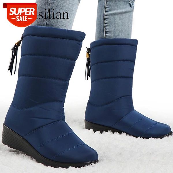 winter boots women down mid-calf boots female waterproof ladies snow shoes girls wedge shoes woman plush insole botas mujer #ko63, Black
winter boots women down mid-calf boots female waterproof ladies snow shoes girls wedge shoes woman plush insole botas mujer #ko63, Black