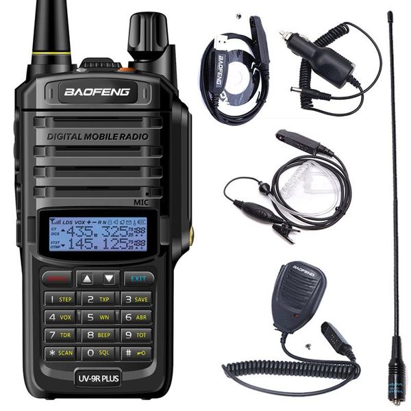 walkie talkie baofeng uv-9r plus waterproof ip68 8800mah portable 10km long range 10w powerful ham radio
walkie talkie baofeng uv-9r plus waterproof ip68 8800mah portable 10km long range 10w powerful ham radio