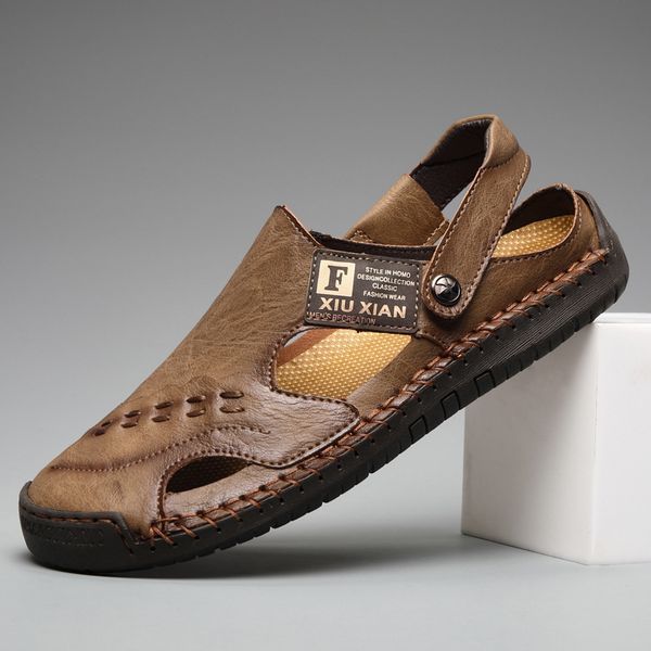 slippers large size sandals men's shoes fashion summer baotou casual beach 9kzm, Black
slippers large size sandals men's shoes fashion summer baotou casual beach 9kzm, Black