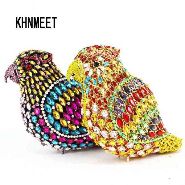 evening bag latest animal designer crystal multicolor parrot diamond prom wedding bride clutch dinner female purse 529 1214
evening bag latest animal designer crystal multicolor parrot diamond prom wedding bride clutch dinner female purse 529 1214