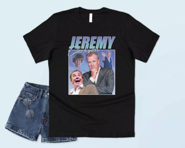 jeremy clarkson homage t-shirt tee funny uk tv presenter icon legend 90's retro, White;black 
jeremy clarkson homage t-shirt tee funny uk tv presenter icon legend 90's retro, White;black