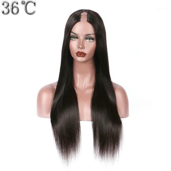 human hair u part wigs silky straight 100% peruvian remy wig middle with natural color 130% 150% 180% density1, Black;brown
human hair u part wigs silky straight 100% peruvian remy wig middle with natural color 130% 150% 180% density1, Black;brown